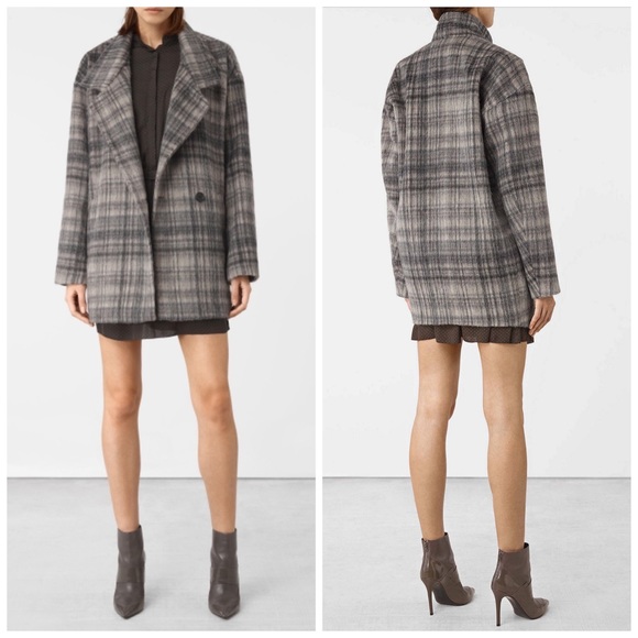 AllSaints Meade Coat - Picture 4 of 8